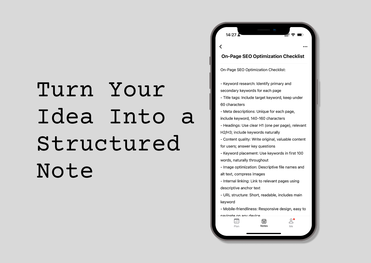 codot is an ai assistant that turning noise into a structured plan
